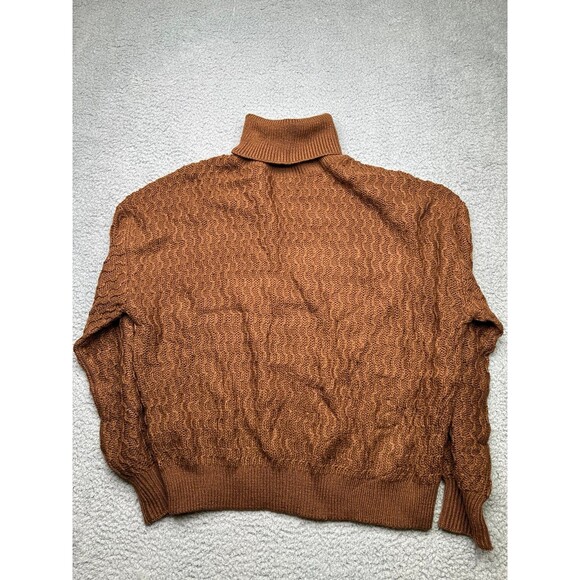 SHEIN Brown turtleneck sweater xl - Picture 1 of 4